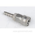 Japanese type pneumatic quick release coupler coupling